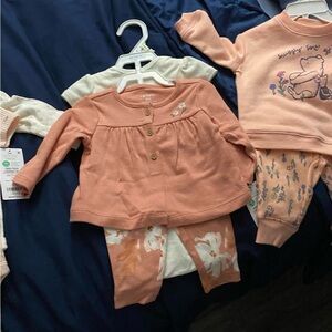 Have all kinds of babygirl clothes some are new with tags